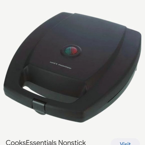 Cooks Essentials Nonstick Pancake, Quesadilla & Omelet Maker Black - Picture 4 of 4